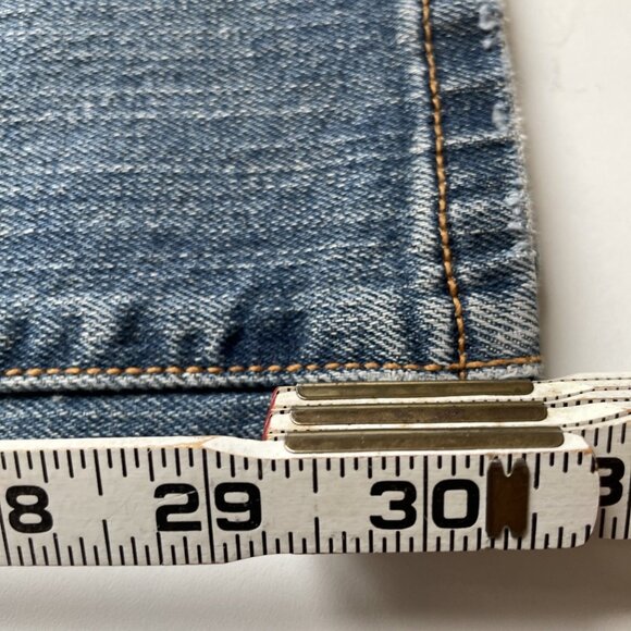 Vintage Y2K Levi’s 545 Jeans Women’s 14M Low Rise Boot Cut Denim Jeans Stretch - Picture 13 of 14